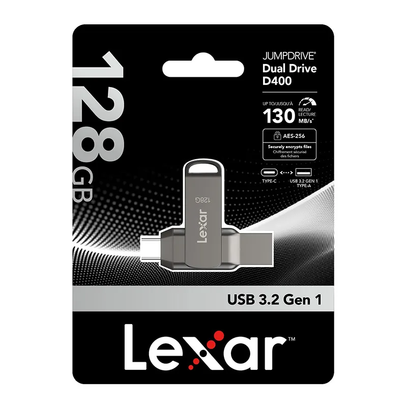 Pendrive Lexar Dual Type-C and Type-A USB 3.1 128GB